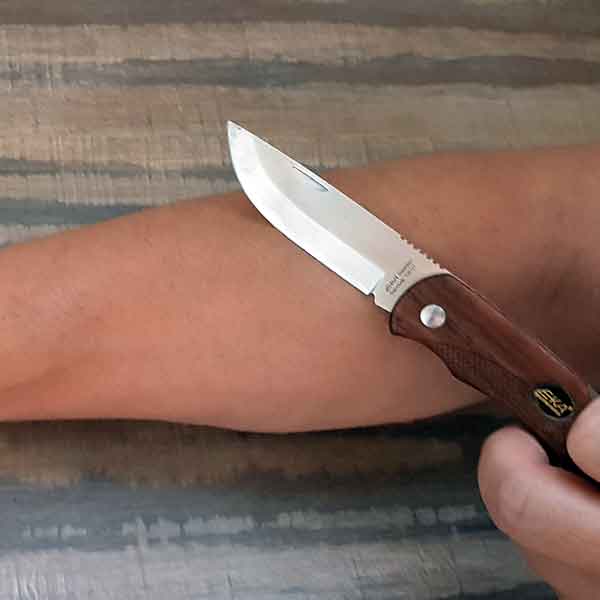 Messerklinge Test des EKA Swede 10 Taschenmesser