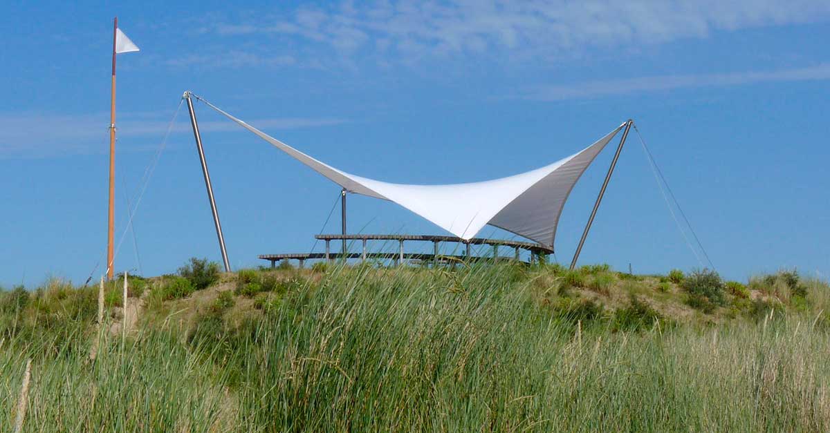 Wasserdichte Sonnensegel mit hohem UV-Schutz für Haus und Camping im