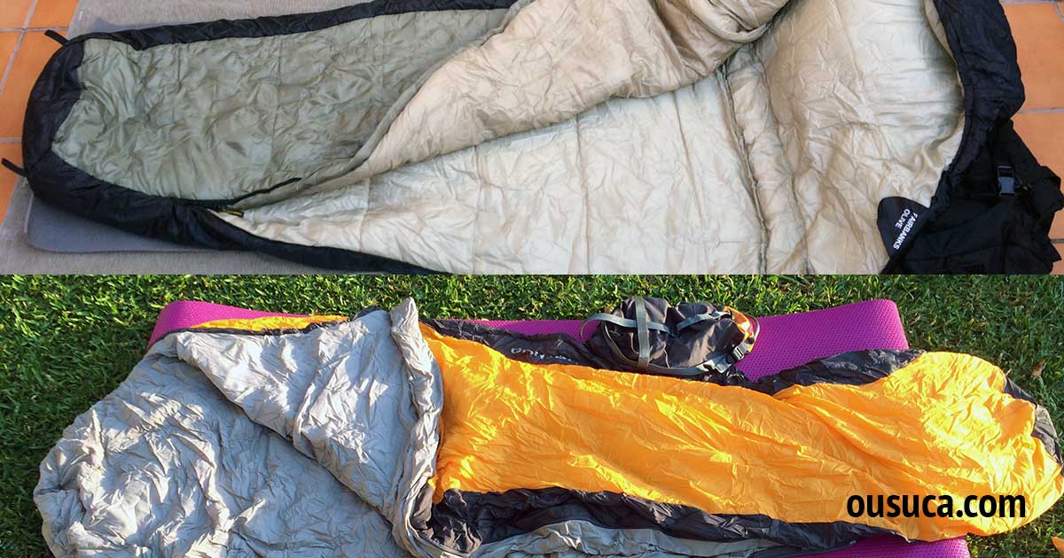 Sommerschlafsack oder Winterschlafsack für mehrtägige Wanderungen