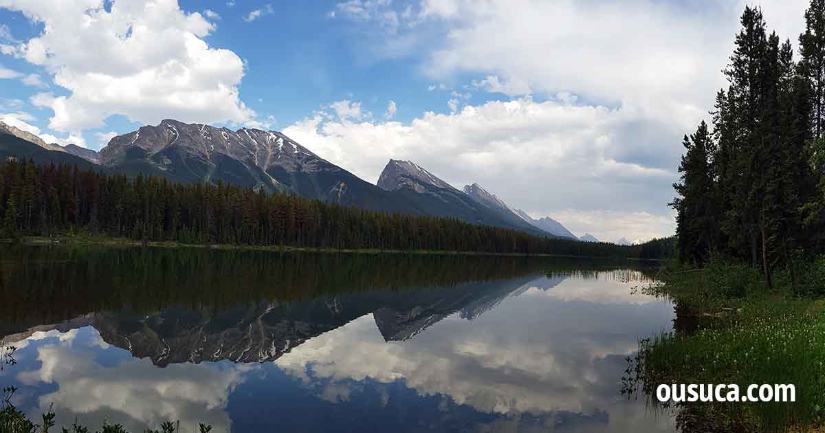 Honeymoon Lake im Jasper Nationalpark