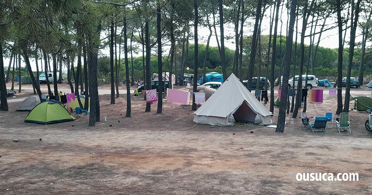 Camping in der Algarve, Campingplatz