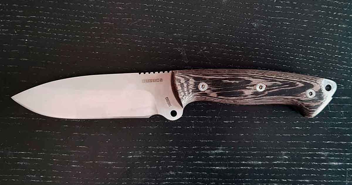 ousuca Bushcraft- und Survival-Messer Minn-waki