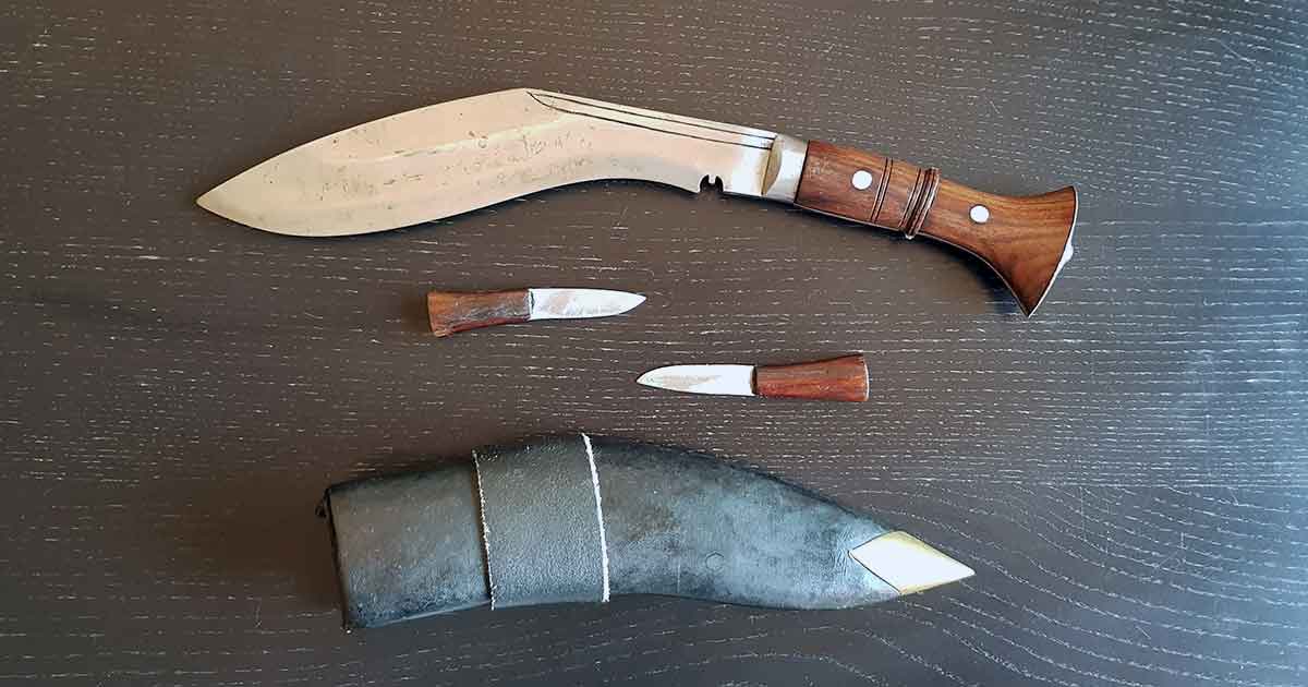 Gurkha Messer für Bushcraft.