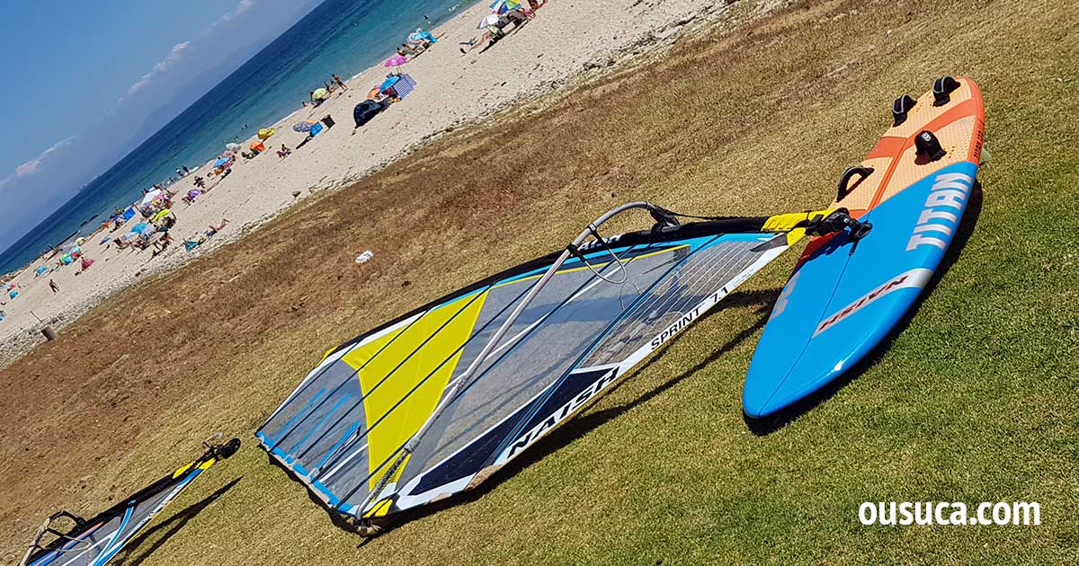 Windsurfen, Kitesurfen in Tarifa.