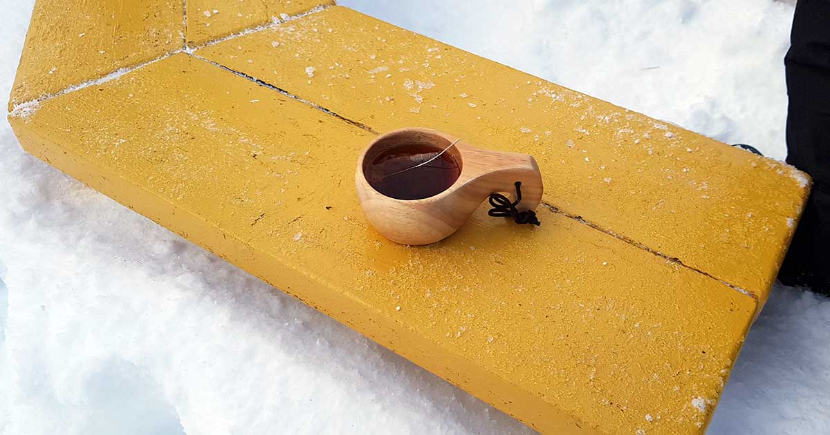 Durstlöscher im Winter: Heißer Tee.