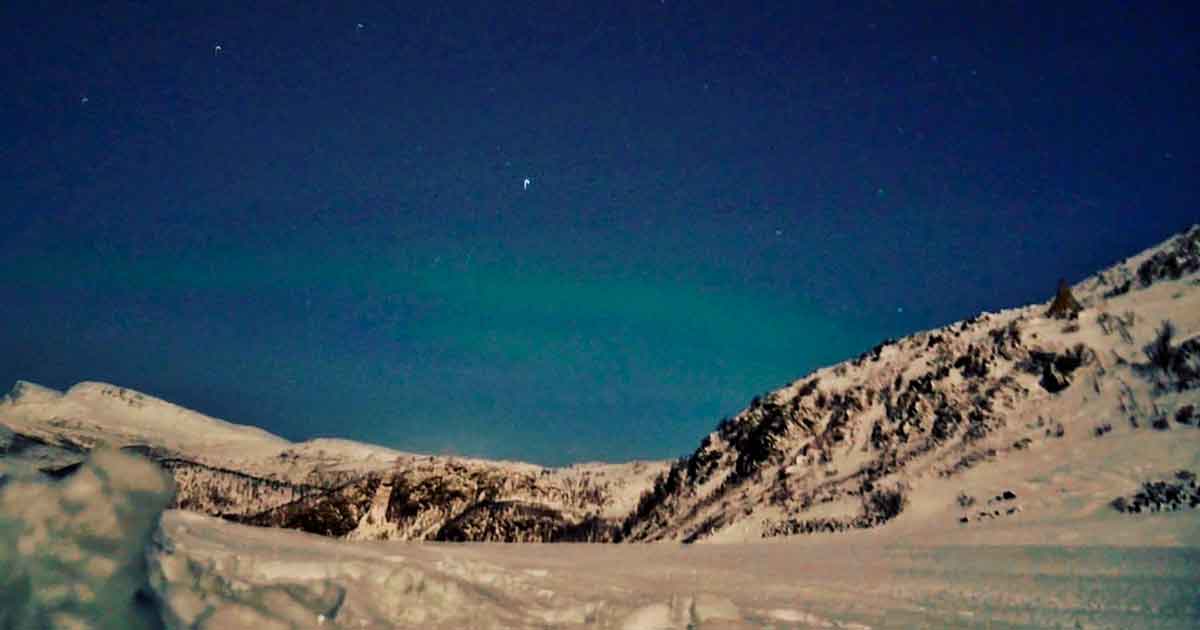 Polarlichter in Norwegen beobachten.