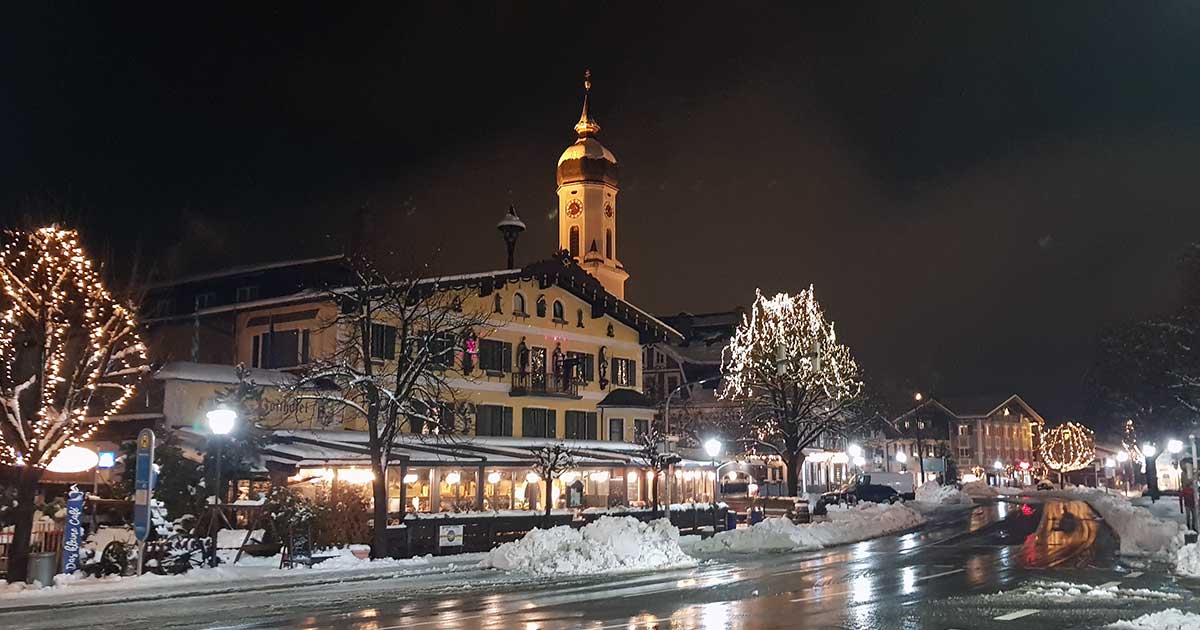 Winter Roadtrip Deutschland: Garmisch Partenkirchen.