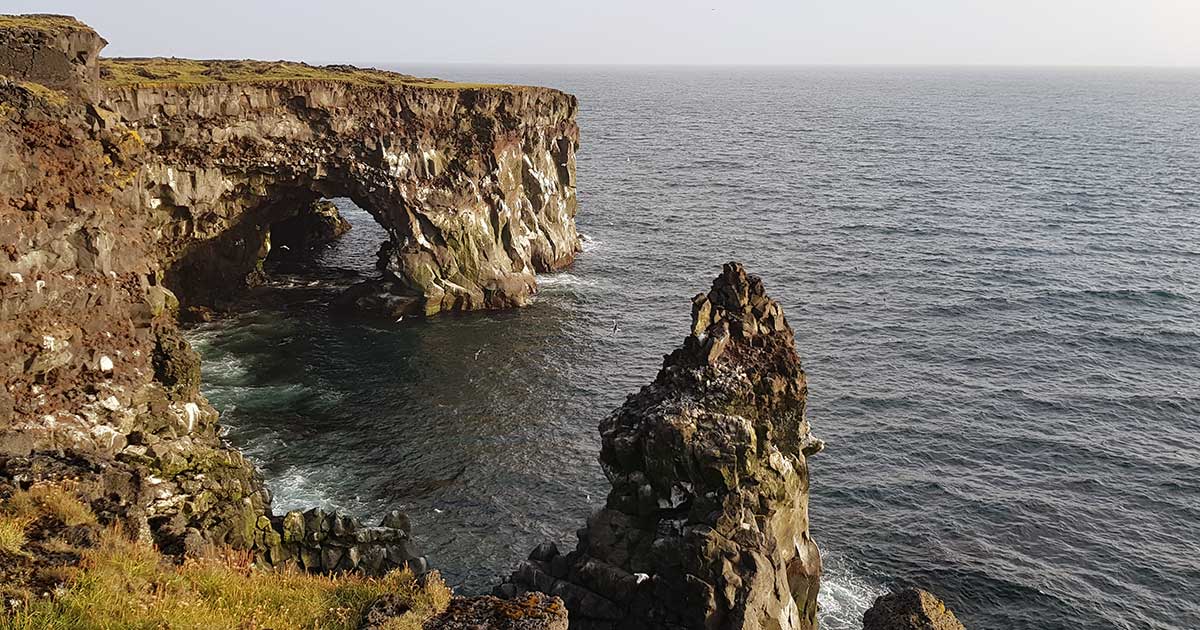 Svörtuloft Cliffs - Öndverðarnes, Snæfellsnes.