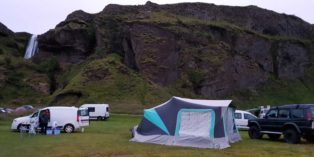 Zelten und Camping in Island, Tipps.