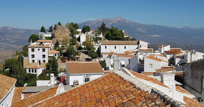 Wandern in Comares, Andalusien ousuca® Besuche Comares, Wandern