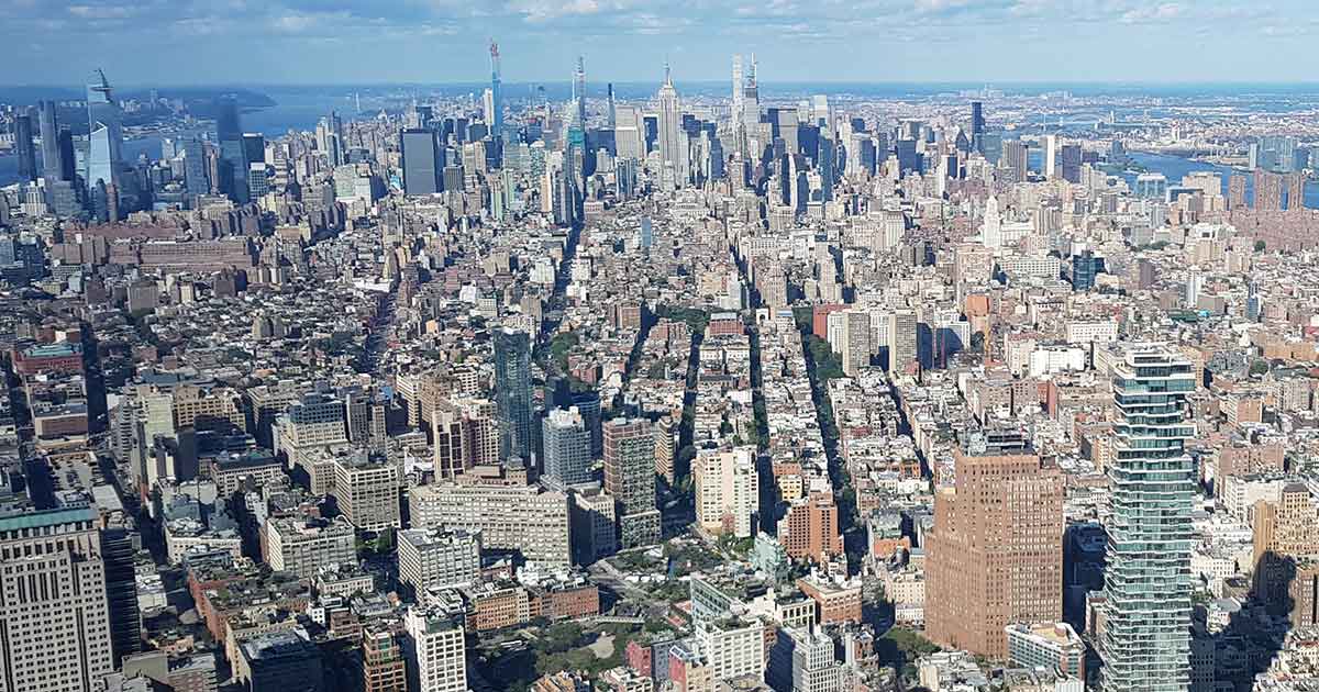 Orientierung in der Stadt: Großstadt Manhattan