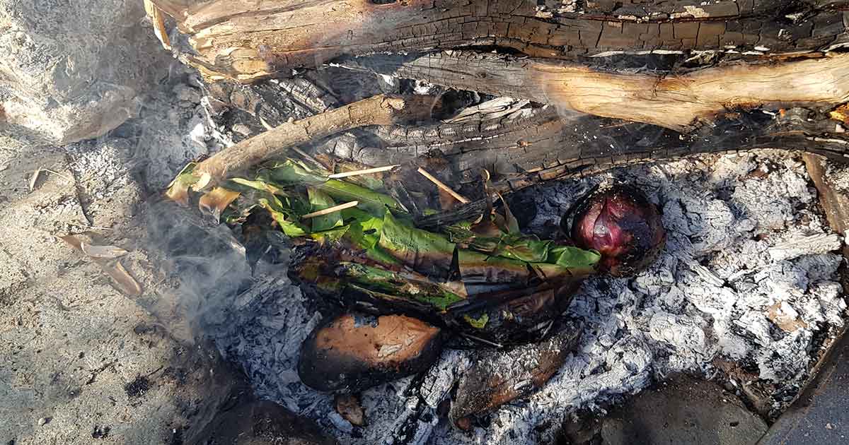 Caveman Style: Rezept für die Zubereitung in Feuer und Glut
