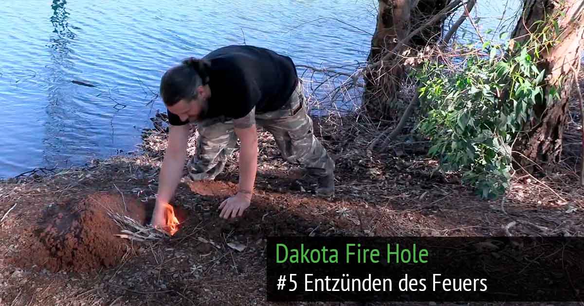 Entzündung des Dakota Feuer, Grubenfeuer