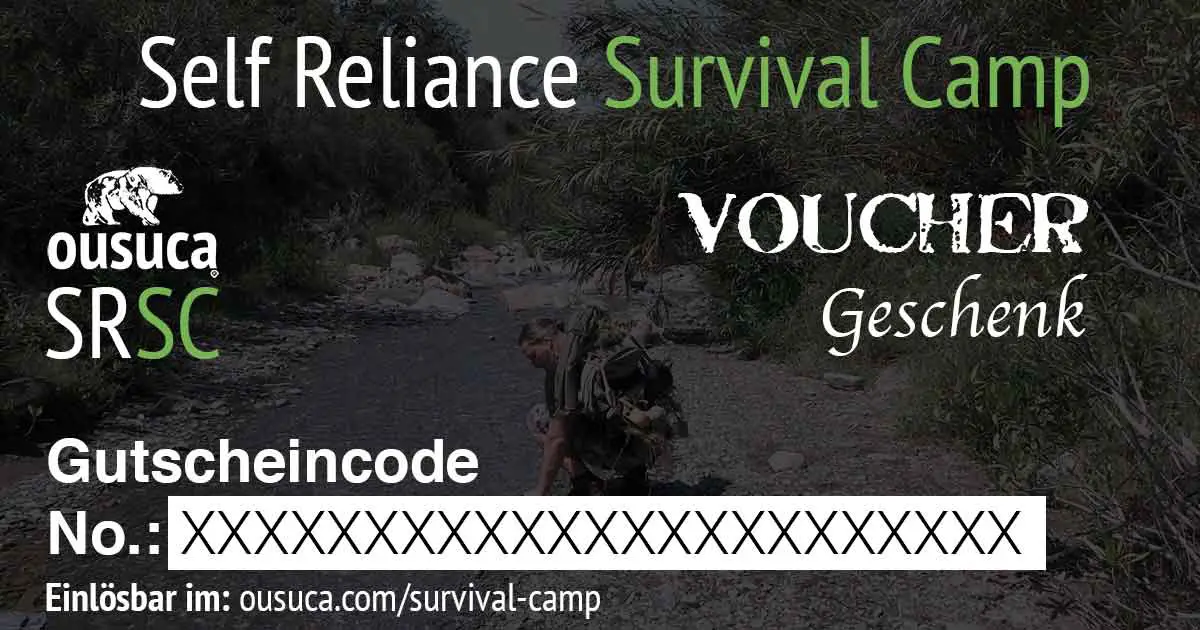 Geschenkgutschein Survival Camp SRSC
