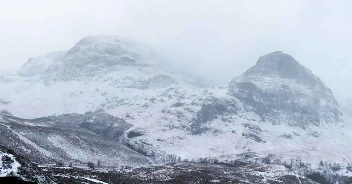Hypothermie durch plötzlichen Temperaturabfall im Gebirge