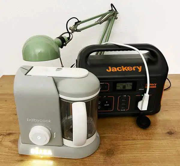 Jackery 500 Explorer im Test mit Elektrogeräten, Verbrauch