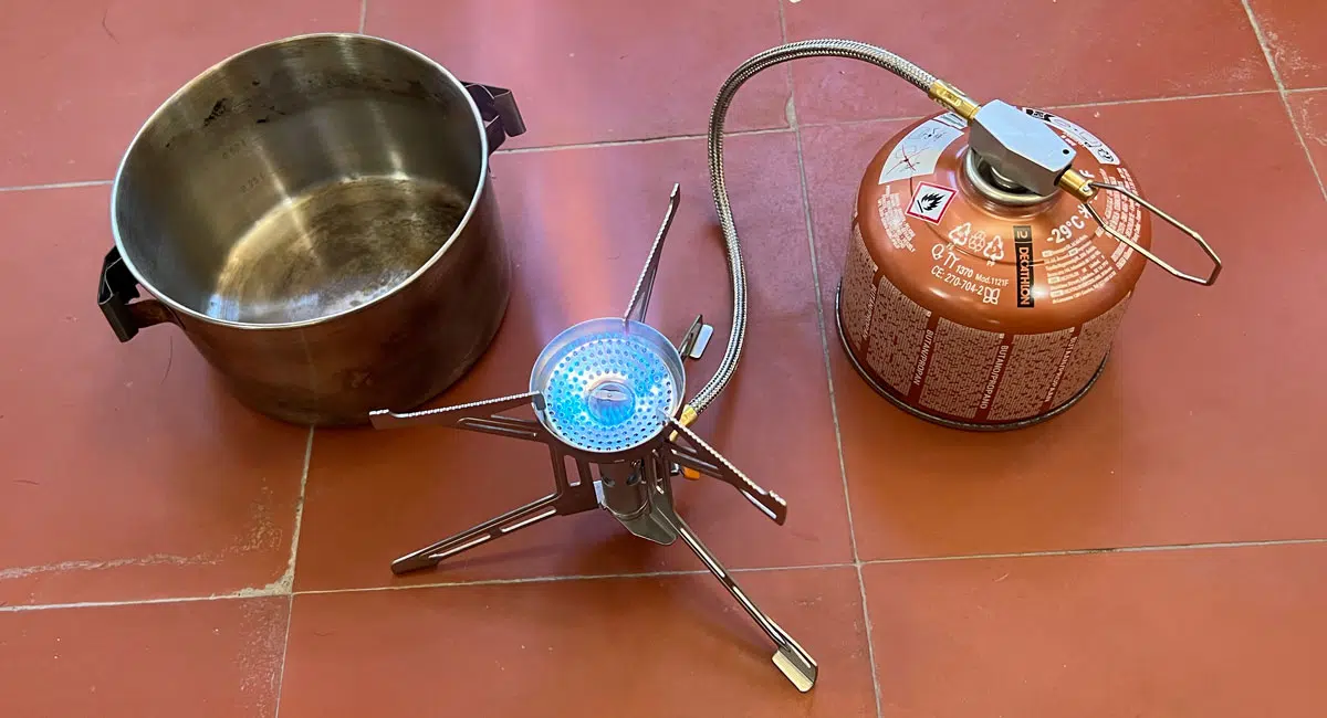 Krisenvorsorge Set für das Kochen ohne Strom mit Gaskocher