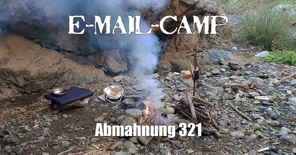 E-Mail-Camp Abmahnung 321