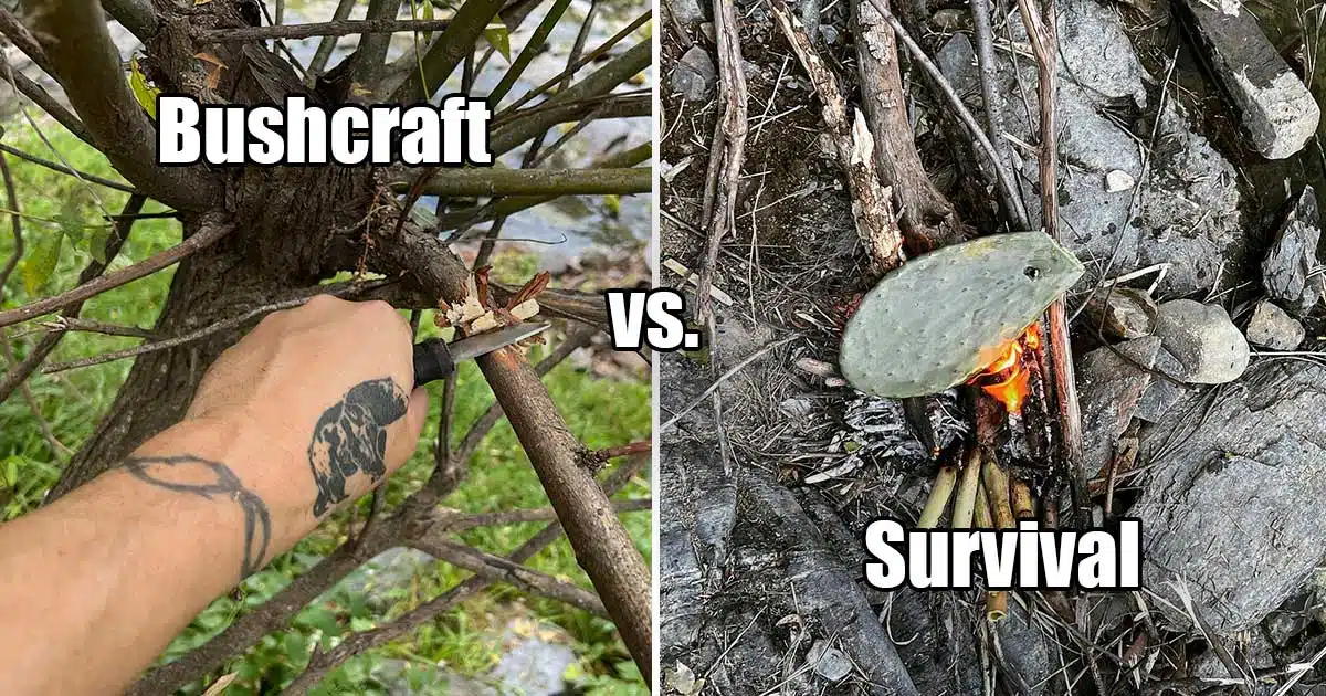 Bushcraft vs. Survival