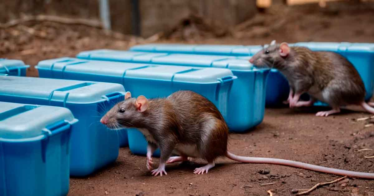 Kontamination von Trinkwasser durch Ratten