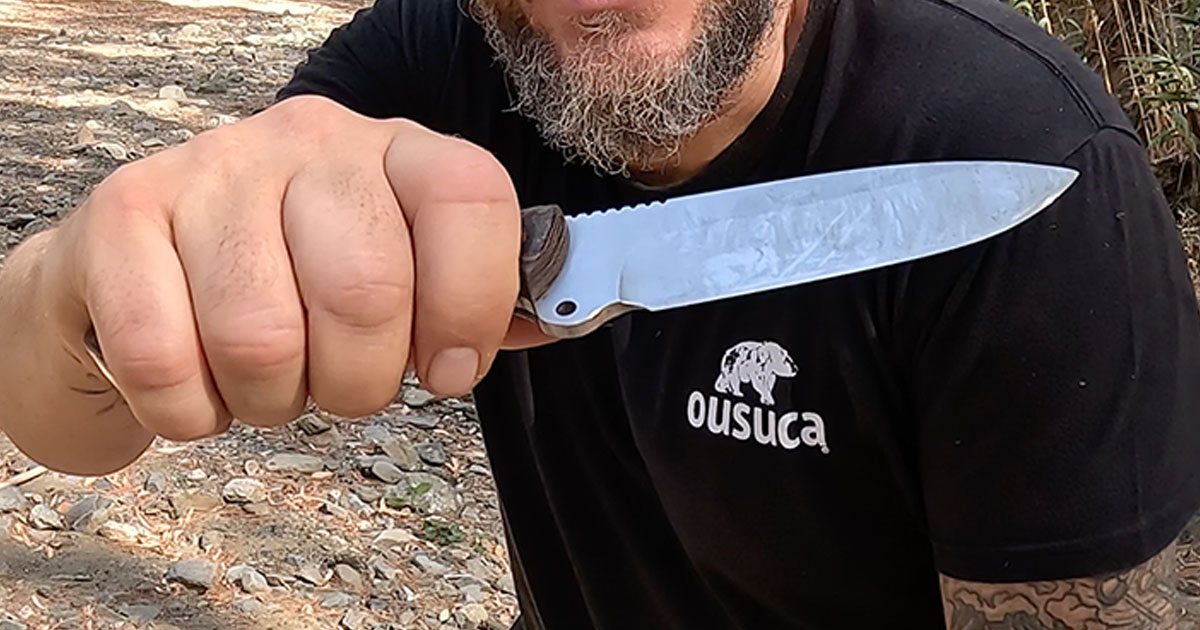 Mi cuchillo de supervivencia Full Tang.
